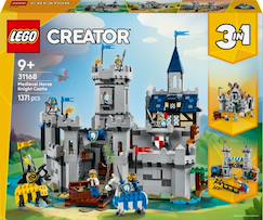 Jouet-Jeux d'imagination-Jeux de construction-Lego 31168 - le château médiéval des chevaliers creator