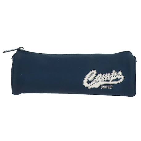 Trousse ronde textile effet denim  - vertbaudet enfant