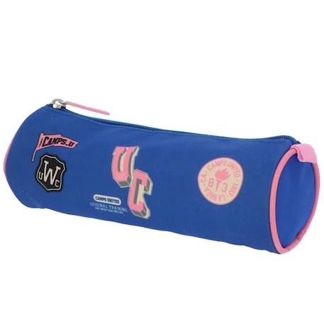 Garçon-Trousse ronde à fermeture zippée 22 cm cylindre