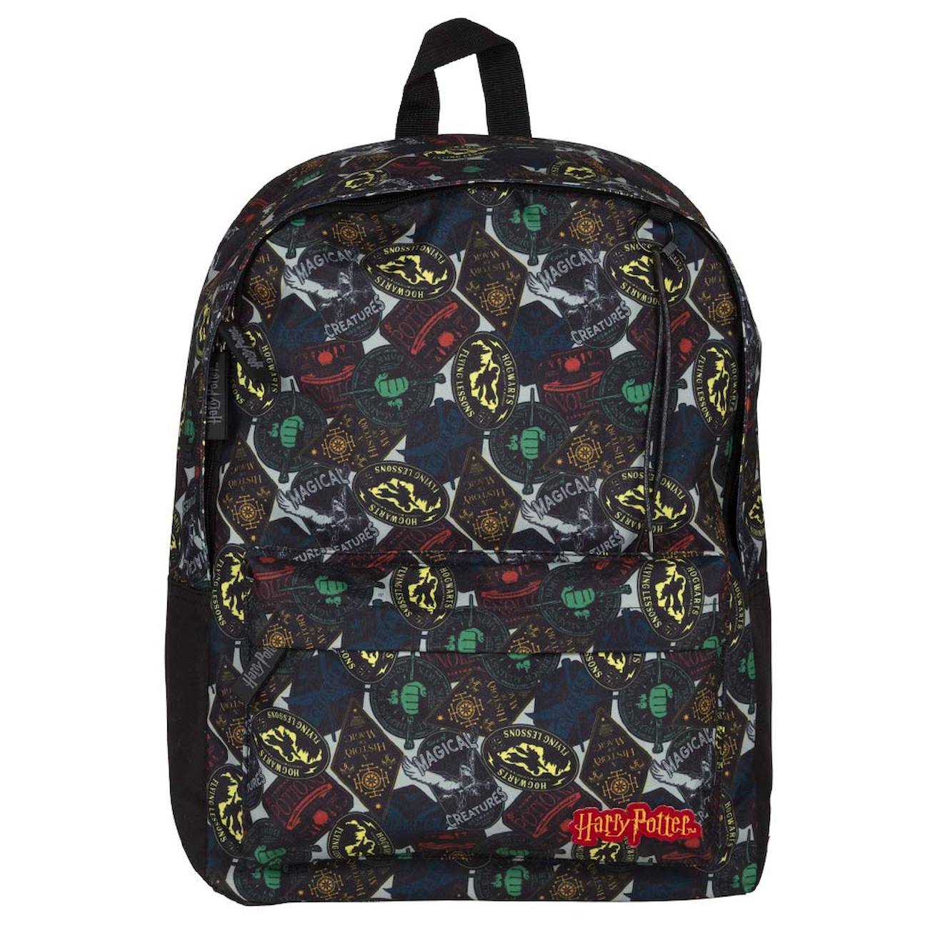 Sac À Dos 42 Cm Borne À Thème Harry Potter – Harry Potter Noir / Bleu / Marine / Noir