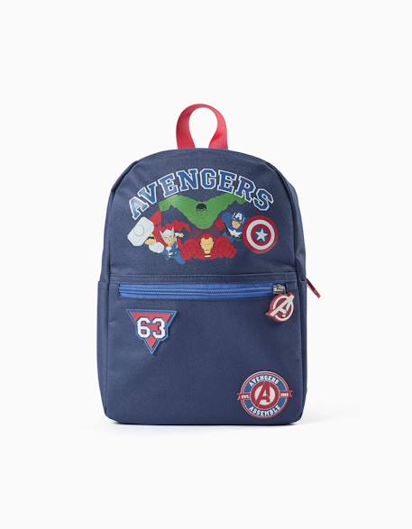 Garçon-Sac à dos avec imprimés et patchs avengers