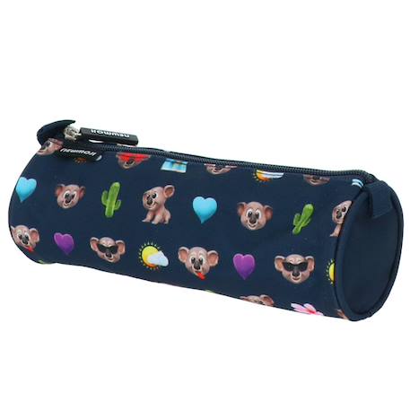 Garçon-Trousse ronde newmoji boy 22 cm koala zippée avec anse