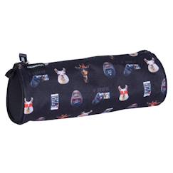 -Trousse ronde newmoji boy 22 cm (selfie)