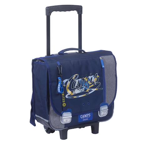 Garçon-Accessoires-Fourniture scolaire-Cartable à roulettes camps fancy 38 cm – 2 compartiments