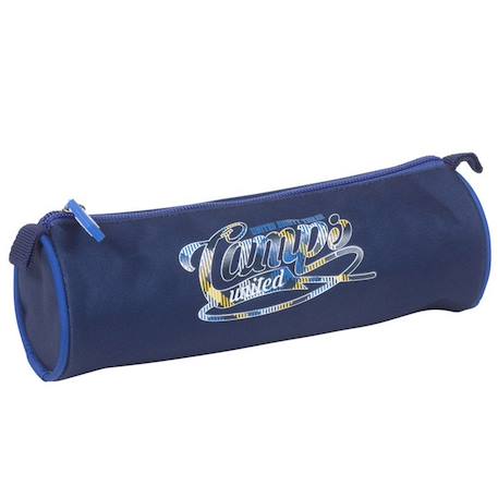 Trousse ronde tadify zippée 22 cm bleue nuit à anses  - vertbaudet enfant