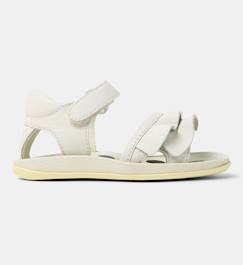 Chaussures-Chaussures bébé 17-26-Marche fille 19-26-Sandales fille cuir BICHO FW TWINS
