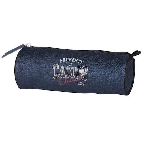 Trousse ronde cylindre 22 cm, fermeture zippée métal  - vertbaudet enfant
