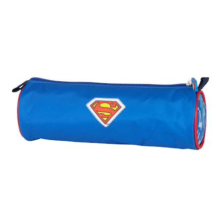 Fille-Accessoires-Trousse ronde zip superman dc comics – 22 cm tissu doux anti-déchirures