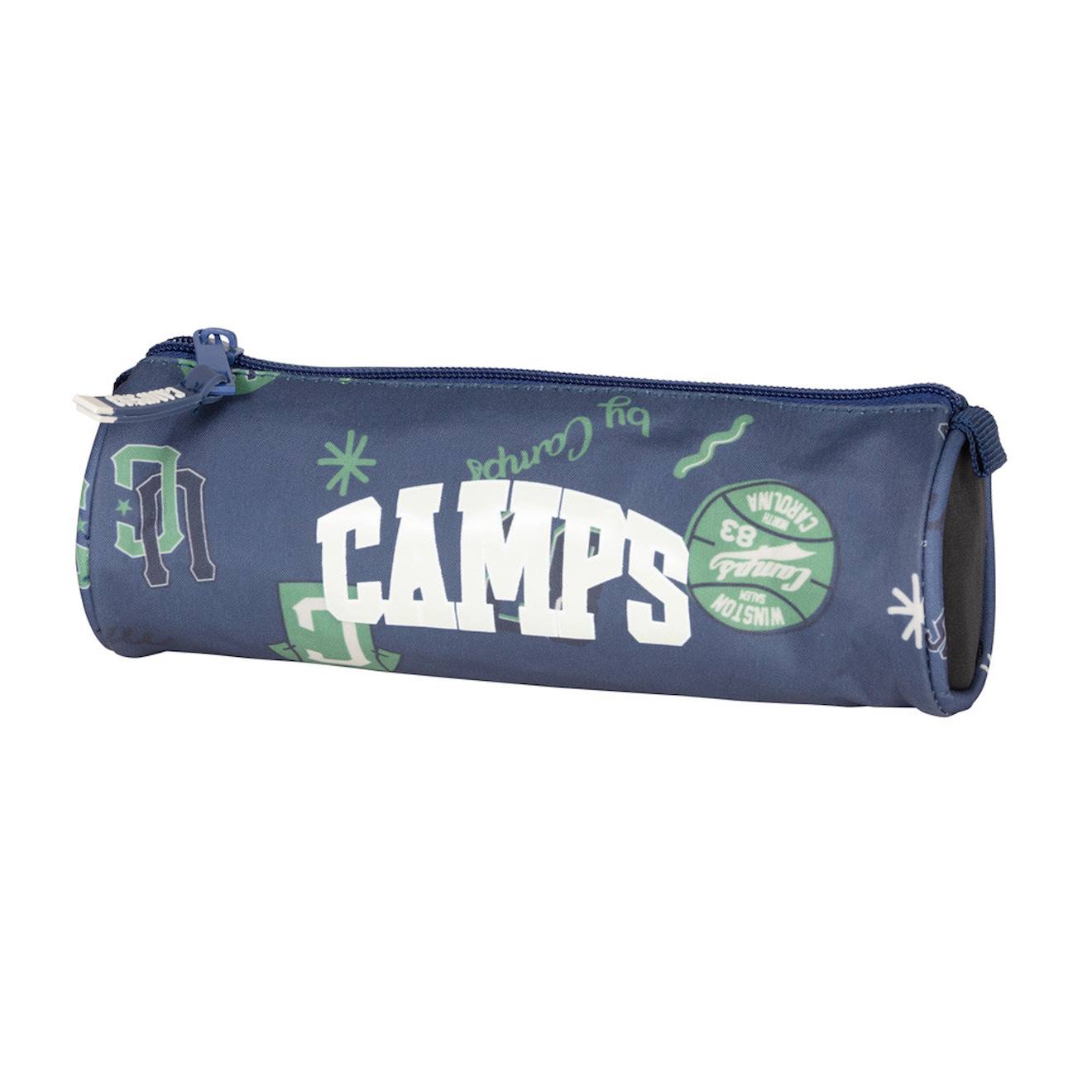 Trousse Ronde Camps 22 Cm Cylindrique Zippe Bleu Marine 11 €