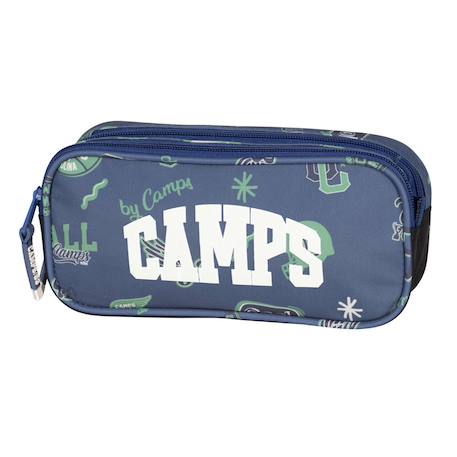 Fille-Accessoires-Trousse rectangulaire 2 compartiments zip lost tiger