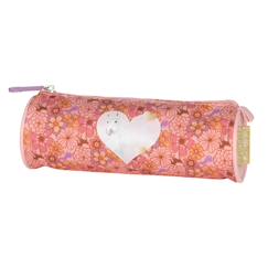 -Trousse ronde cheval bella sara 22 cm (dream and flowers)