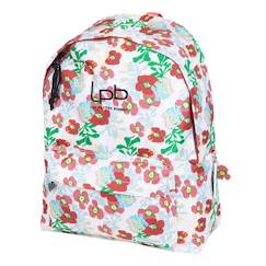 Sac à dos enfant 42 cm prairie floral avec poches zippées les petites bombes  - vertbaudet enfant