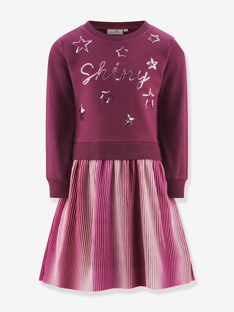 Fille-Robe-Robe avec jupe plissée fille Happy Girls