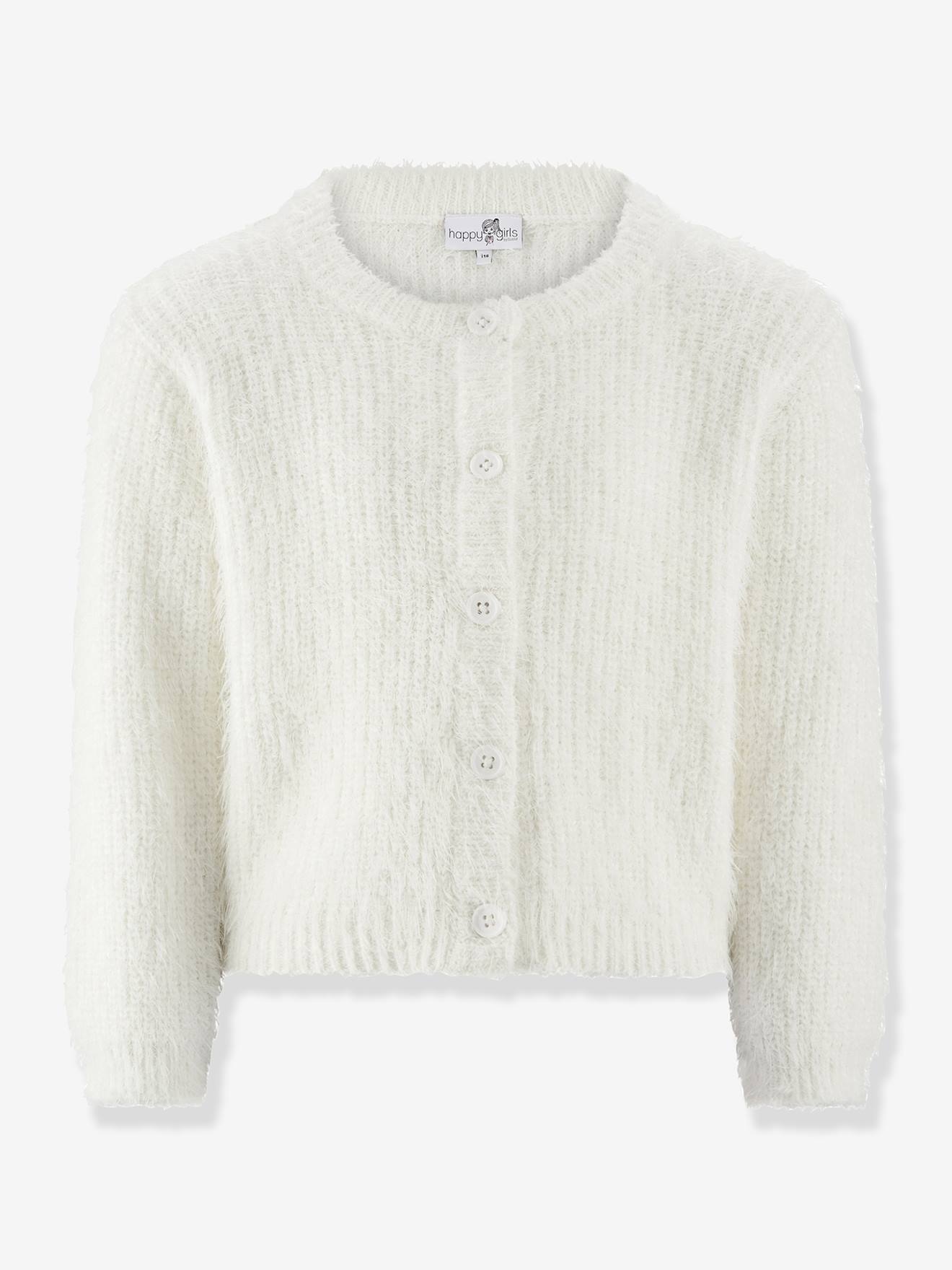 Cardigan fille Happy Girls écru