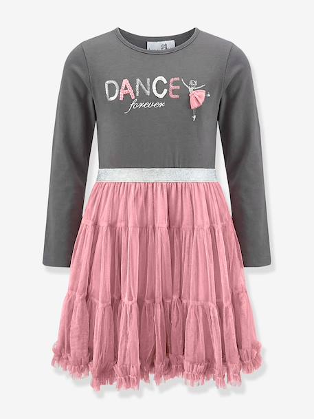 Robe avec jupe en tulle Dance fille Happy Girls  - vertbaudet enfant