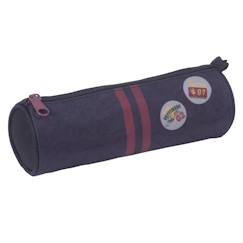 -Trousse ronde harry potter wizarding world tissu avec écussons