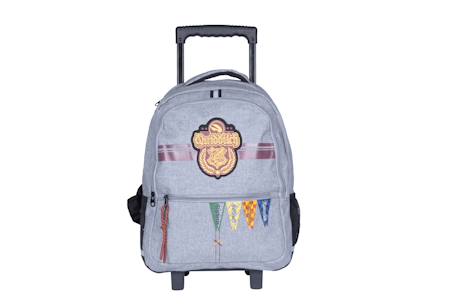 Fille-Harry potter - sac à dos - roulettes university - gris - 2 compartiments