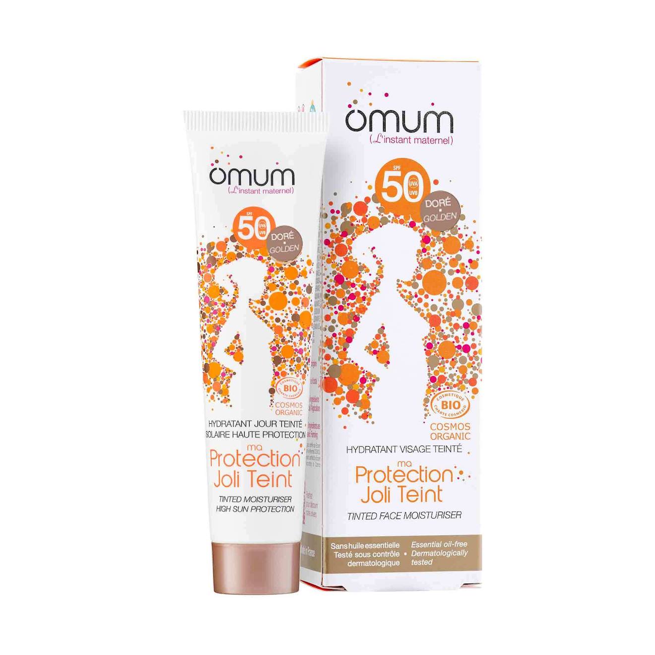 Crème Solaire Teintée Spf50 Dorée Hydratant Visage Ma Protection Joli Teint - 40 Ml Multicolore