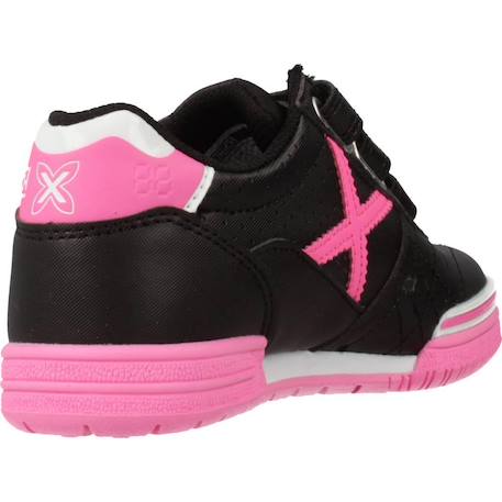Basket enfant cuir cuir Noir+Noir 014 9 - vertbaudet enfant 