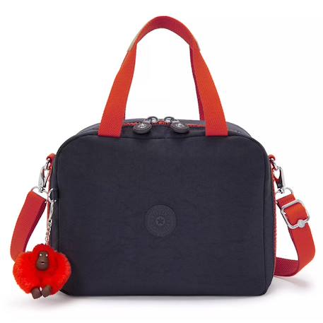 Sac lunch kipling miyo 25 cm - sac goûter Bleu+Bleu océan+Floral+Noir Jaune+Noir Rouge+Rose poudrée 17 - vertbaudet enfant 