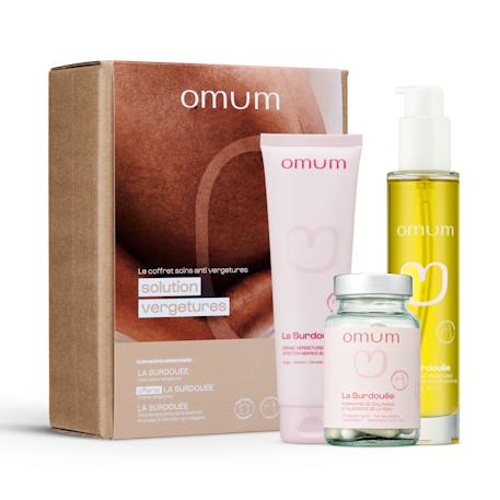 Omum - Coffret Soin Anti Vergetures Grossesse - Coffret Solution Vergetures Multicolore
