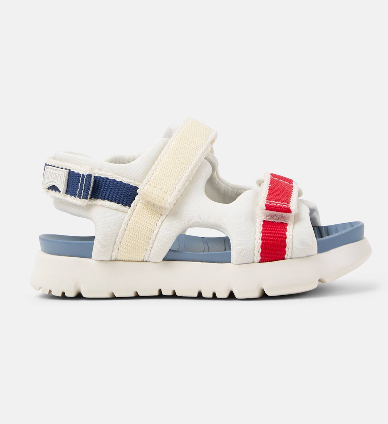Sandales Garçon Oruga Twins Blanc Naturel Sandales Garçon Oruga Twins Blanc Naturel
