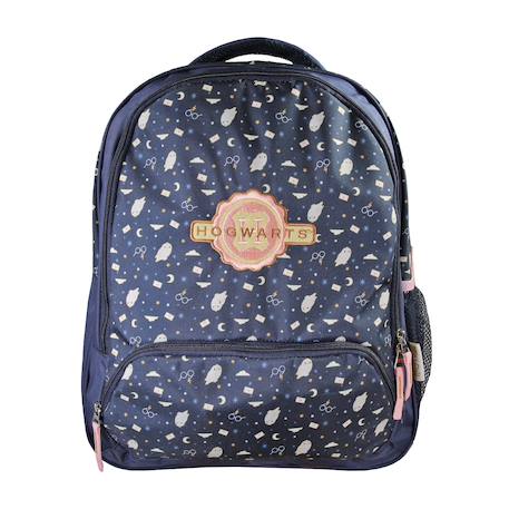 Fille-Harry potter - sac à dos enfant - bleu nuit - 2 compartiments