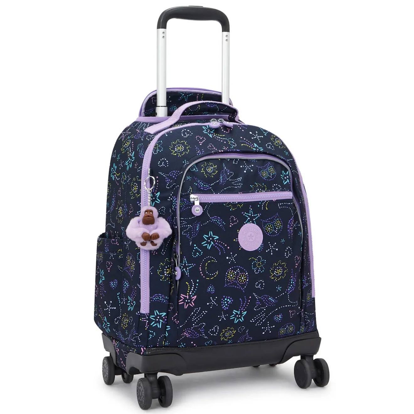 Sac Dos Roulettes Enfant Kipling New Zea 50 Cm 4 Roues Violetvertrose 178 €