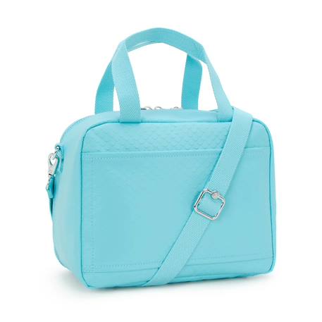 Sac lunch kipling miyo 25 cm - sac goûter Bleu+Bleu océan+Floral+Noir Jaune+Noir Rouge+Rose poudrée 4 - vertbaudet enfant 