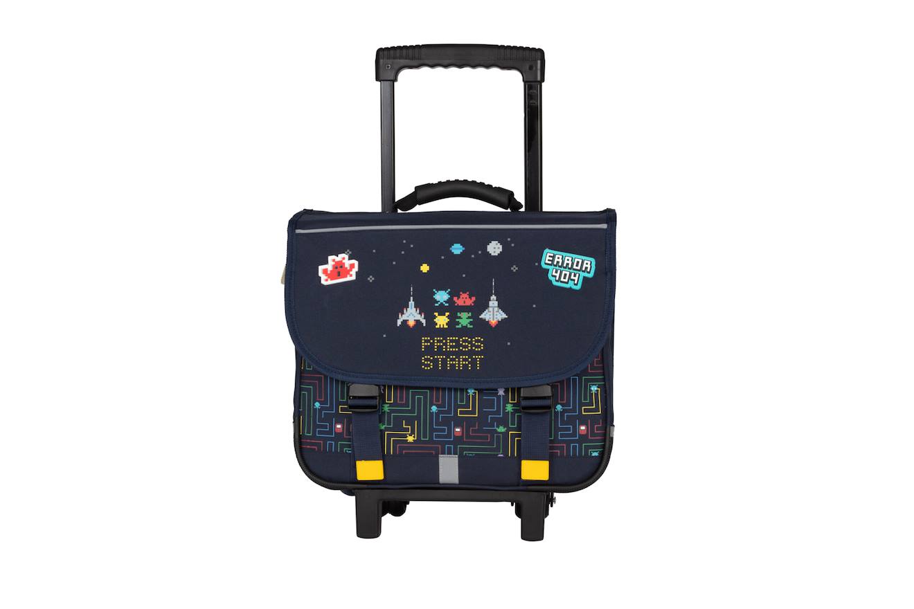 Cartable Roulettes 38 Cm Press Start Marinemulticolore 51 €