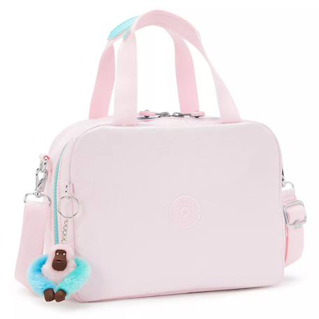 Sac lunch kipling miyo 25 cm - sac goûter Bleu+Bleu océan+Floral+Noir Jaune+Noir Rouge+Rose poudrée 22 - vertbaudet enfant 