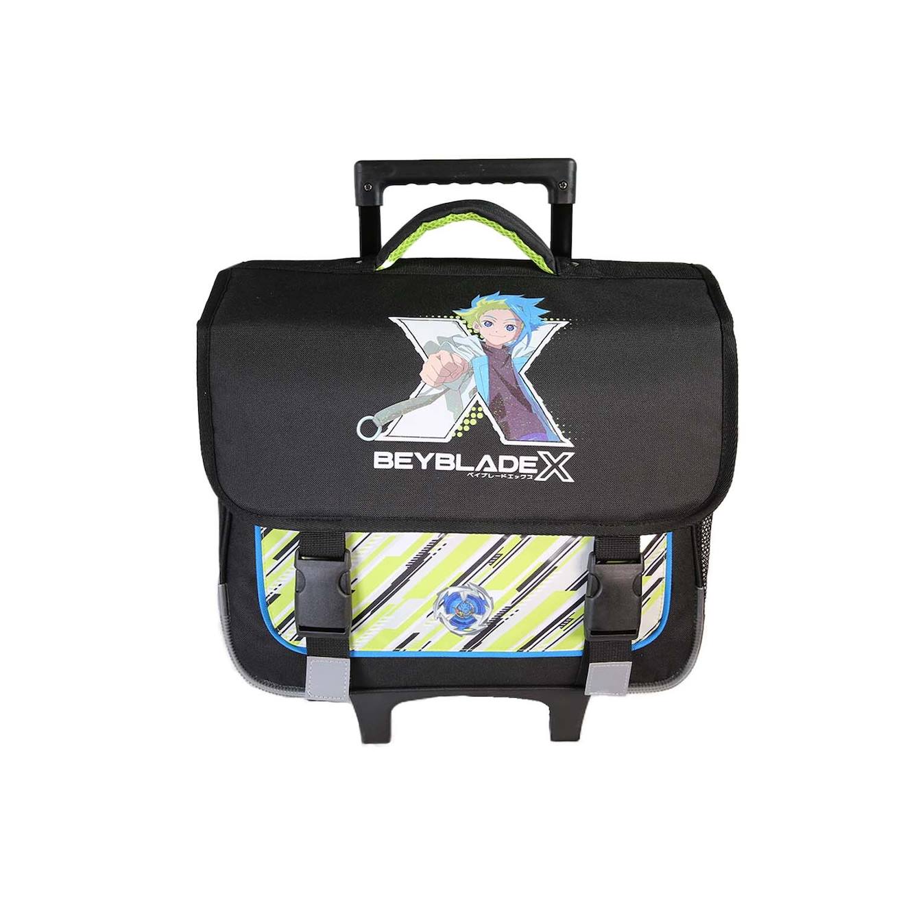 Beyblade - Cartable Scolaire - Roulettes 38 Cm - Garon - Noirvert - 2 Compartiments Noir 46 €