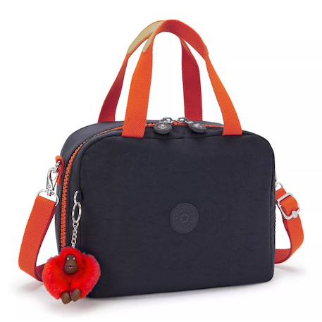 Sac lunch kipling miyo 25 cm - sac goûter Bleu+Bleu océan+Floral+Noir Jaune+Noir Rouge+Rose poudrée 18 - vertbaudet enfant 
