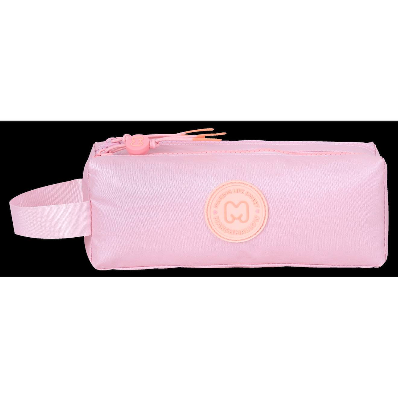 Marshmallow - Trousse Scolaire Double Compartiment Platinum - Rose Iris - Fille Rose 15 €