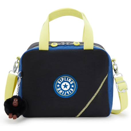 Sac lunch kipling miyo 25 cm - sac goûter Bleu+Bleu océan+Floral+Noir Jaune+Noir Rouge+Rose poudrée 13 - vertbaudet enfant 