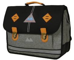 Poids plume - Cartable scolaire 38 cm newlight - noir gris - enfant primaire  - vertbaudet enfant