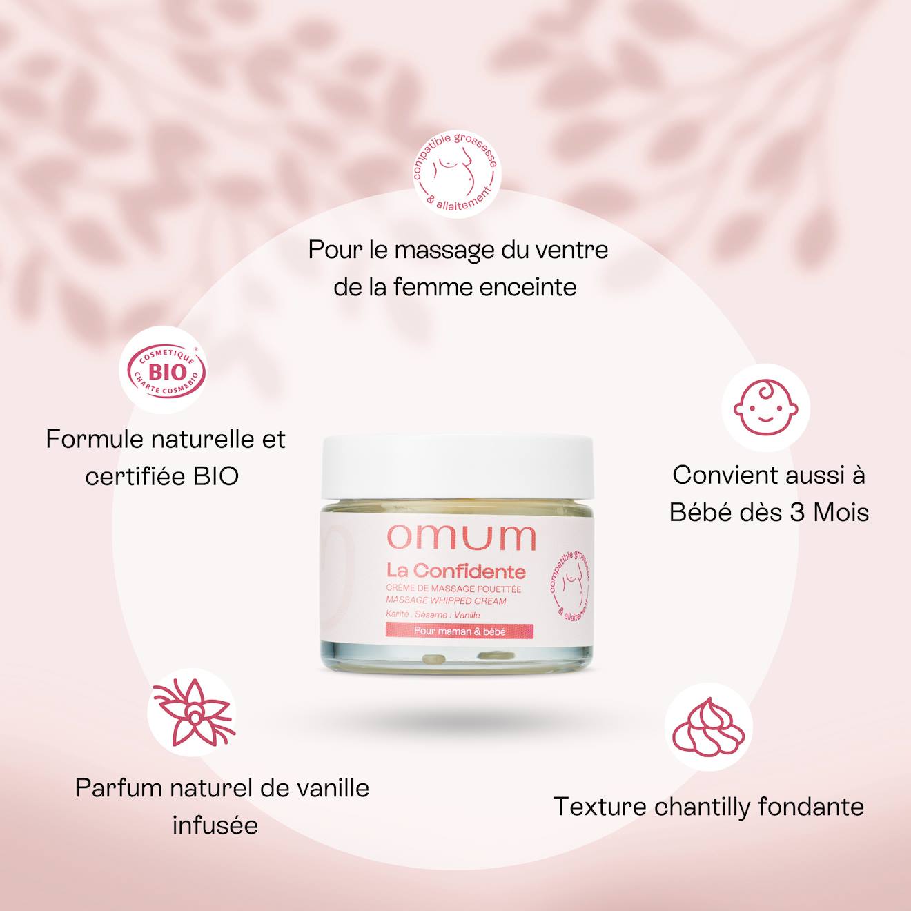 Coffret Instant Câlin : Cadeau De Grossesse Avec Soins Multicolore (Omum) - Image 2