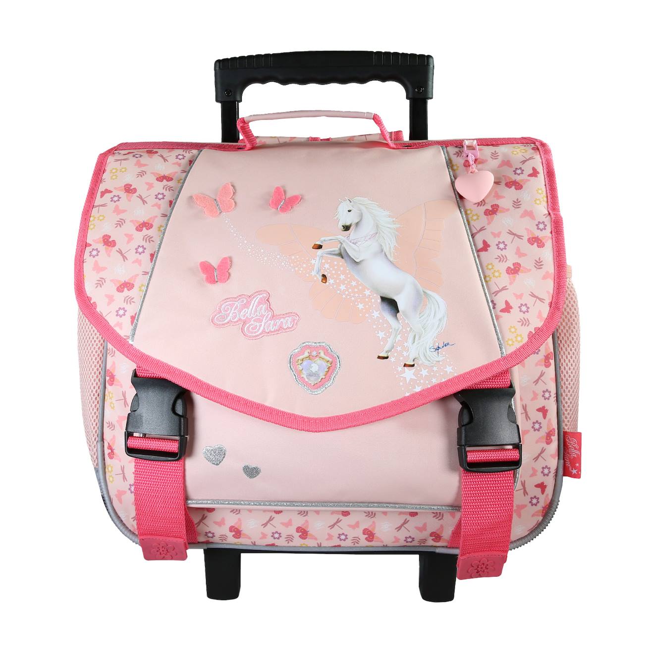 Bella Sarra - Cartable - Roulettes 38 Cm Enfant - Fille - Rose - 2 Compartiment Rose 60 €