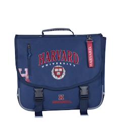 Harvard university - cartable scolaire 38 cm - bleu marine - 2 compartiments - primaire  - vertbaudet enfant