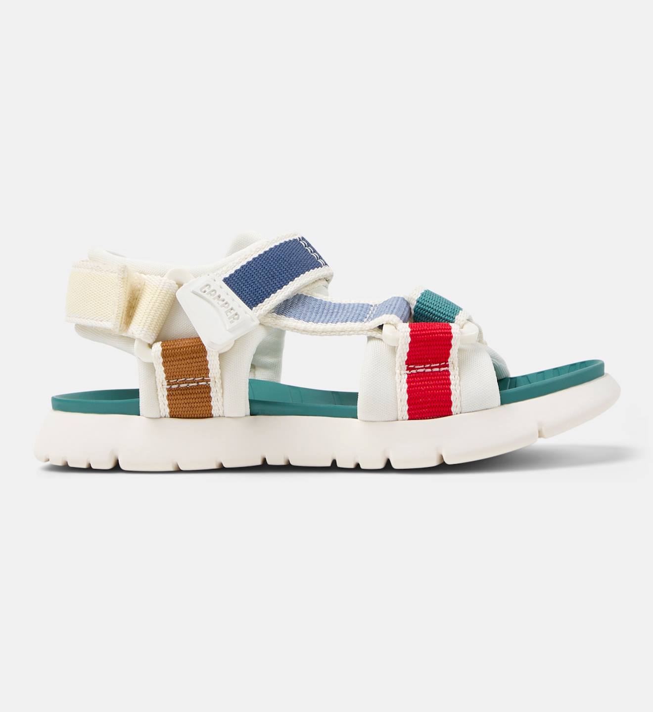 Sandales Garon Cuir Oruga Blanc Bleu 69$