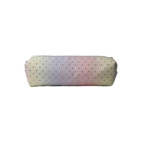 Garçon-Trousse scolaire rectangulaire brillante - multicolore - fille - 1 compartiment