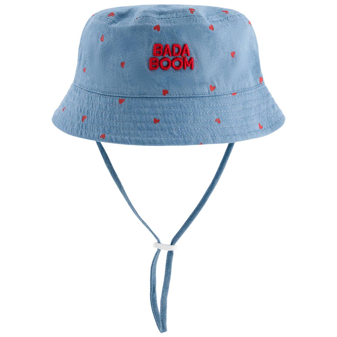 Bob Enfant Rversible Badaboom 3-6 Ans Denim Rouge 27 €
