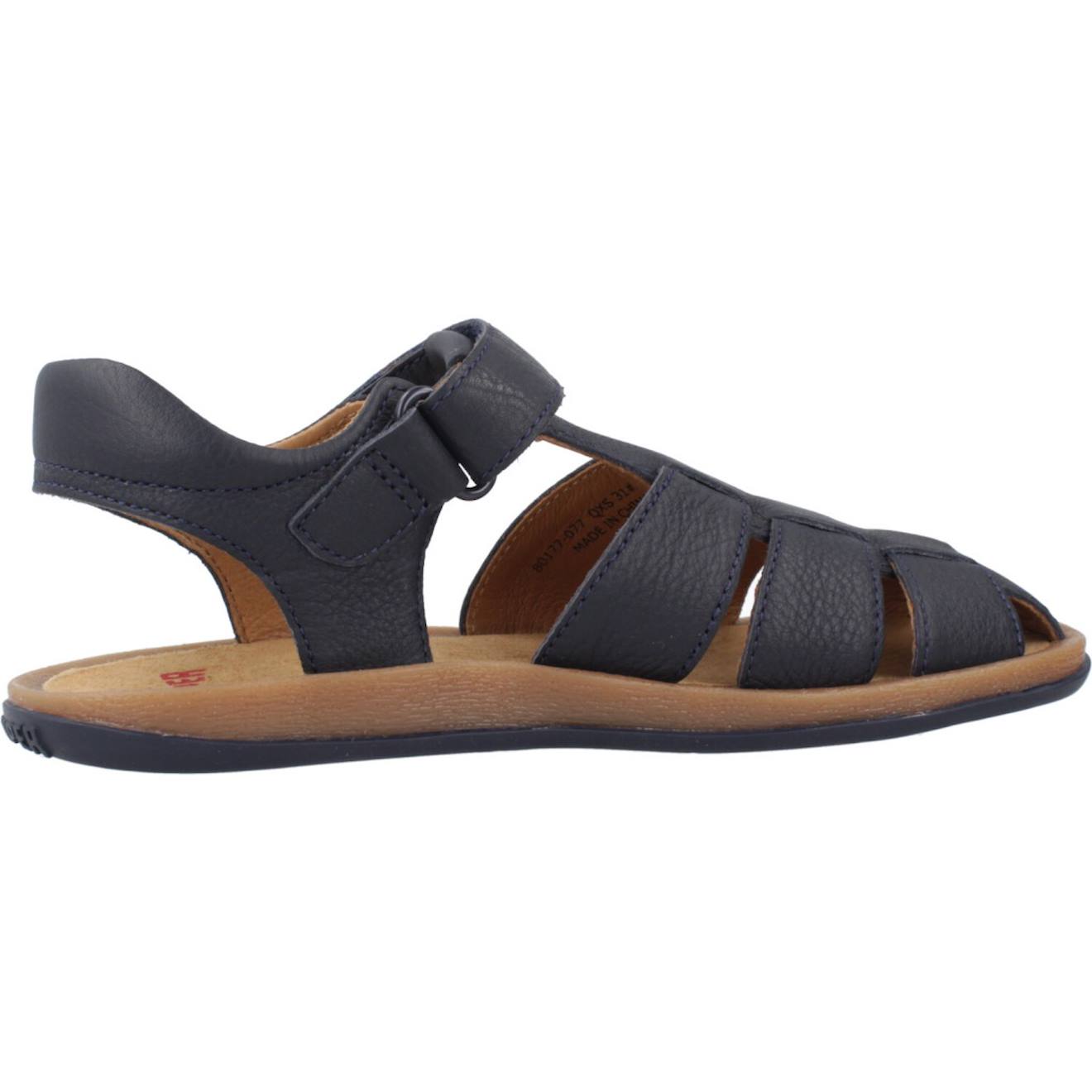 Sandales Fille Smooth Leather Bicho Bleu