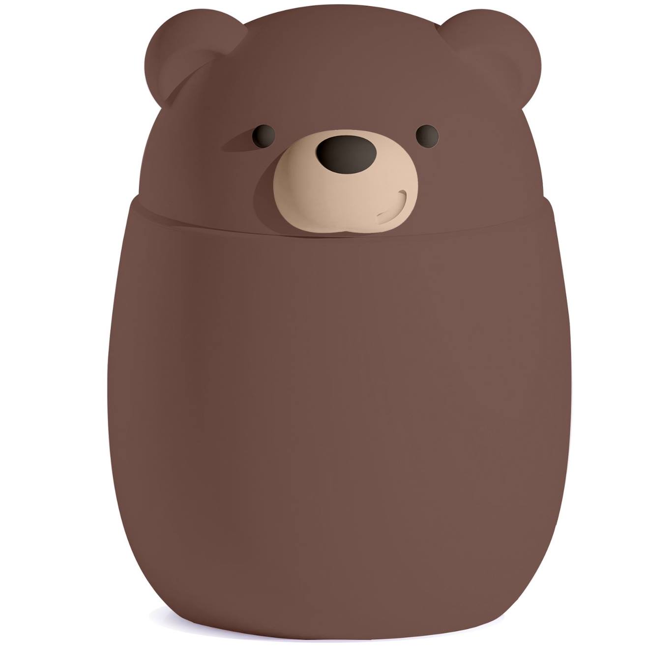 Boîte Repas Isotherme Bestie Foodie Ours Brun (600 Ml) Marron, Beige