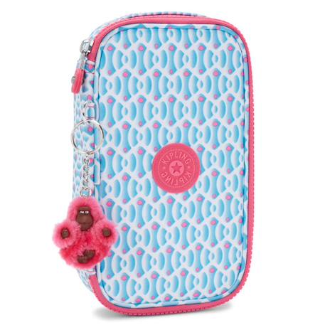 Fille-Accessoires-Trousse fille kipling tissu synthétique imprimé dreamy geo