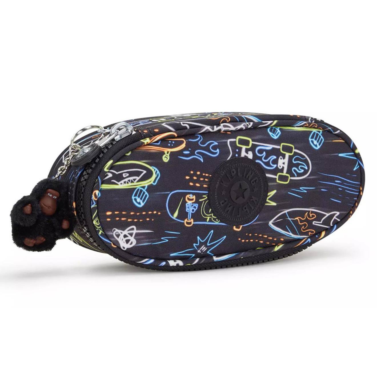 Trousse Fille Zippe Nylon Duobox Kipling Organisation 14 Porte-stylos Noir Bleu Blanc 38 €