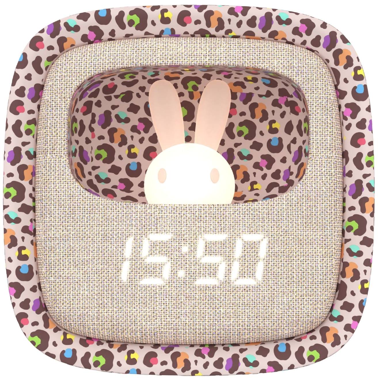 Réveil 2 En 1 Billy Rainbow Leopard Multicolore