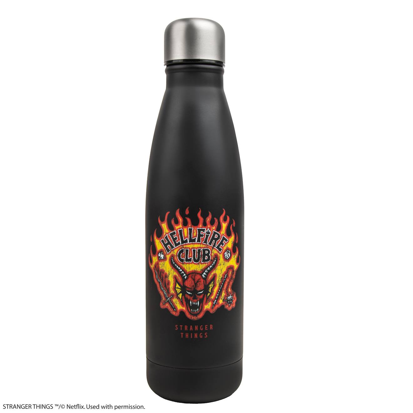 Gourde Isotherme Hellfire Lives - Stranger Things Noir