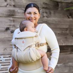 Puériculture-Porte bébé omni classic mesh natural