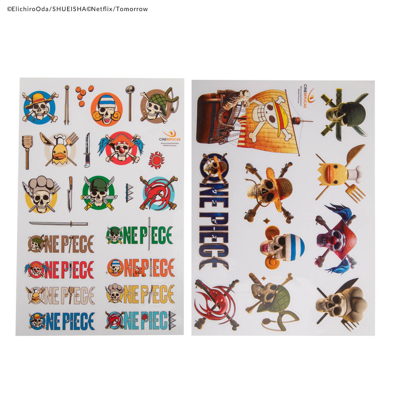 Autocollants Symboles Et Logos One Piece - One Piece Multicolore